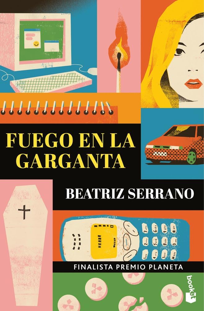 Libro: Fuego en la garganta: Finalista Premio Planeta (Novela)