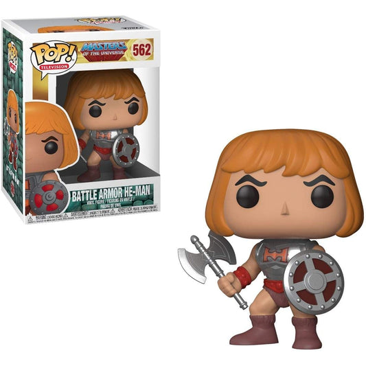 Funko Pop Television: Masters of The Universe - Battle Armor He-Man Collectible Figura de Vinilo