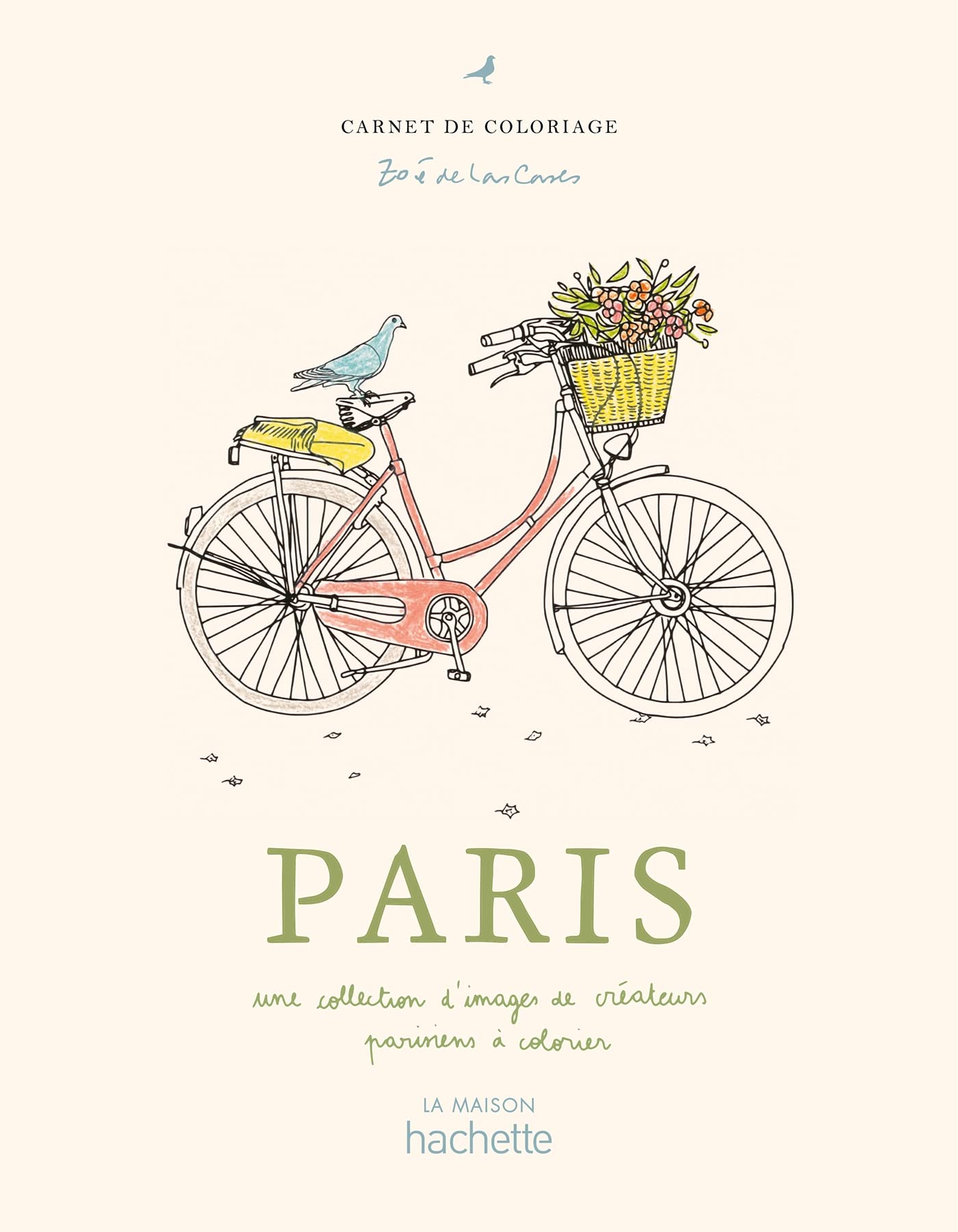 Libro: Paris: Une collection d'images de créateurs parisiens à colorier