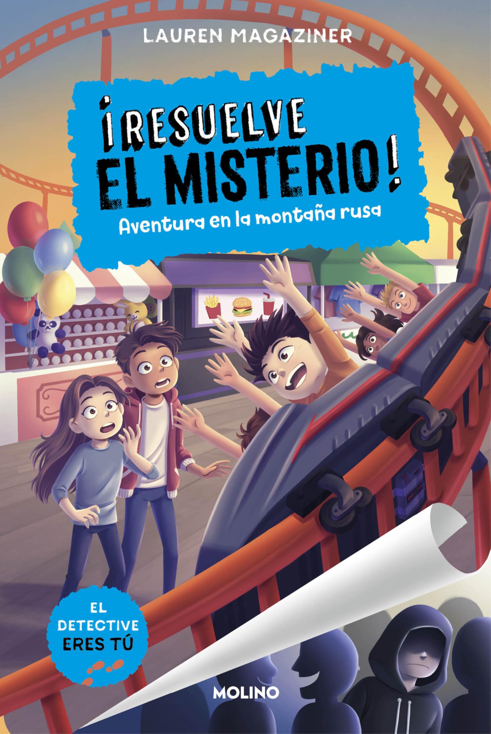 Libro: ¡Resuelve el misterio! 8 - Aventura en la montaña rusa (Colección Resuelve el misterio)