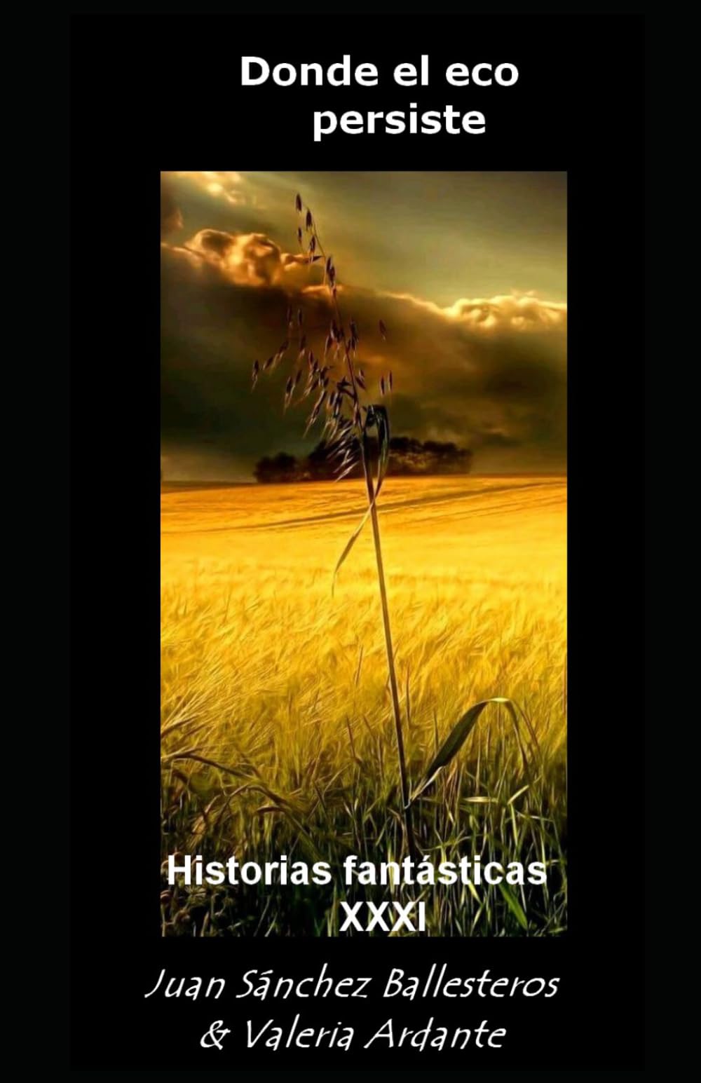 Libro: Donde el eco persiste: Historias fantásticas XXXI