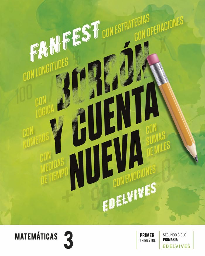 Libro: Proyecto: FanFest. Matemáticas 3. Trimestres
