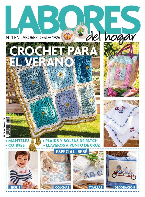 Libro: Revista Labores #774 | Crochet para el verano y especial bebé