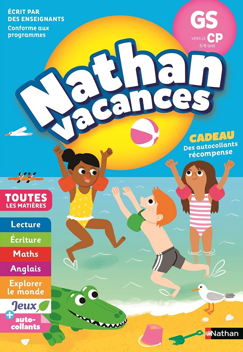 Libro: Cahier de Vacances Maternelle GS vers CP 5/6 ans