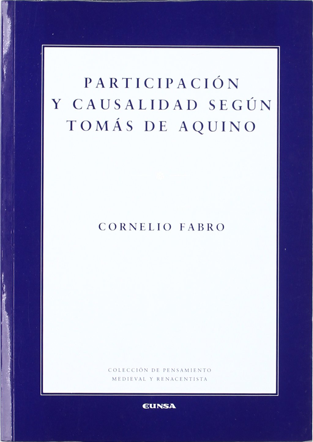 Libro: Principio y causalidad según Tomás de Aquino