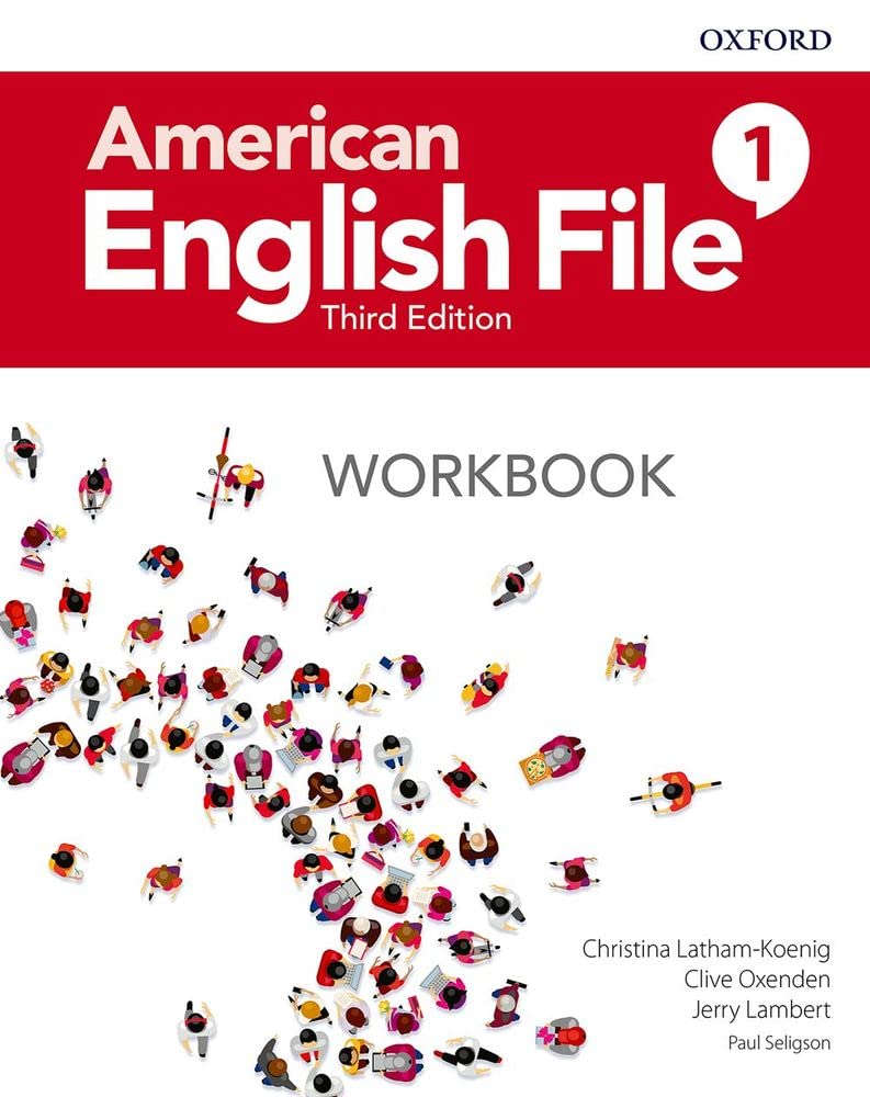 Libro: American English File 3th Edition 1. Workbook without Answer Key