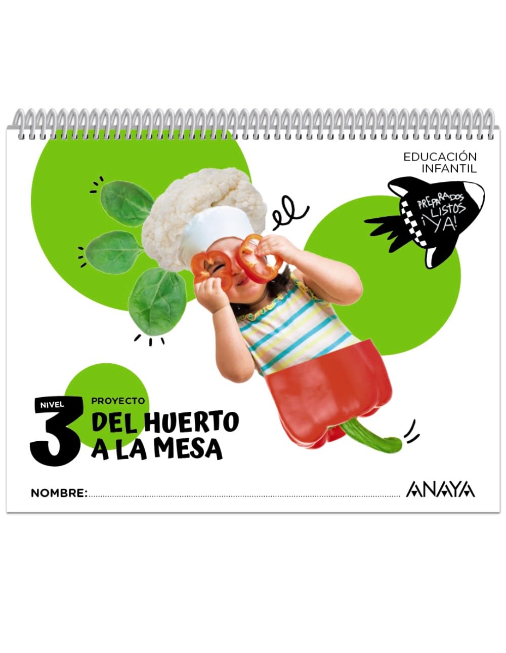 Libro: Del huerto a la mesa. Nivel 3