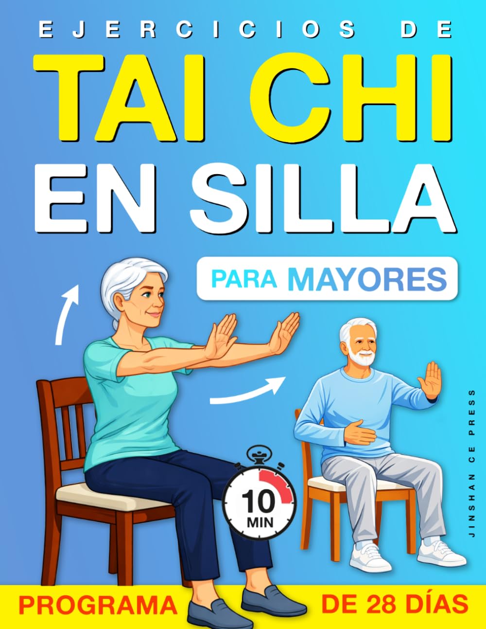 Libro: Ejercicios de Tai Chi en Silla para Mayores: Una guía suave, paso a paso y en posición sentada para mejorar el equilibrio, el confort y el movimiento ... (Bienestar y Movilidad para Personas Mayores)