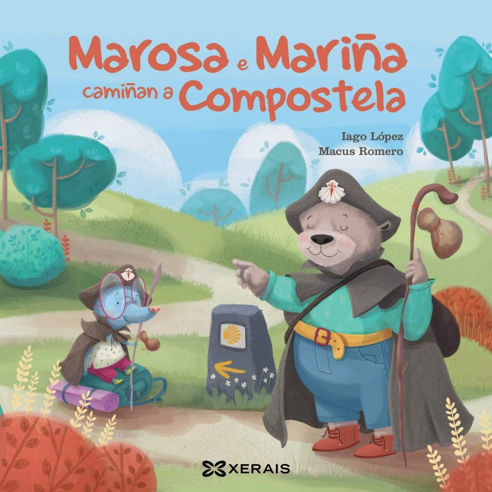 Libro: Marosa e Mariña camiñan a Compostela