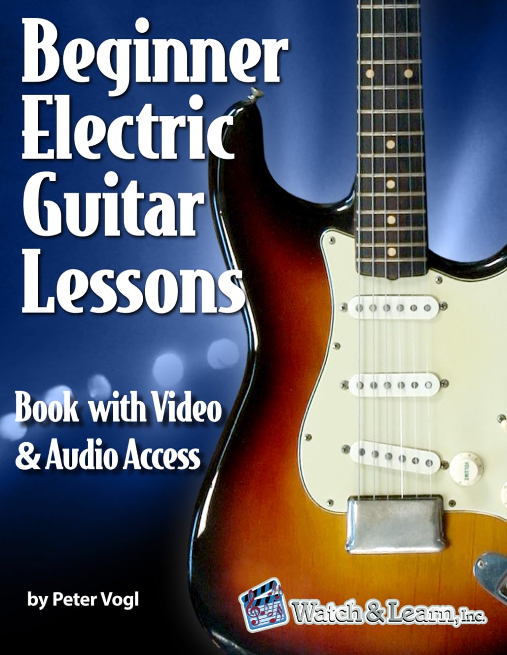 Libro: Beginner Electric Guitar Lessons: Book with Online Video & Audio