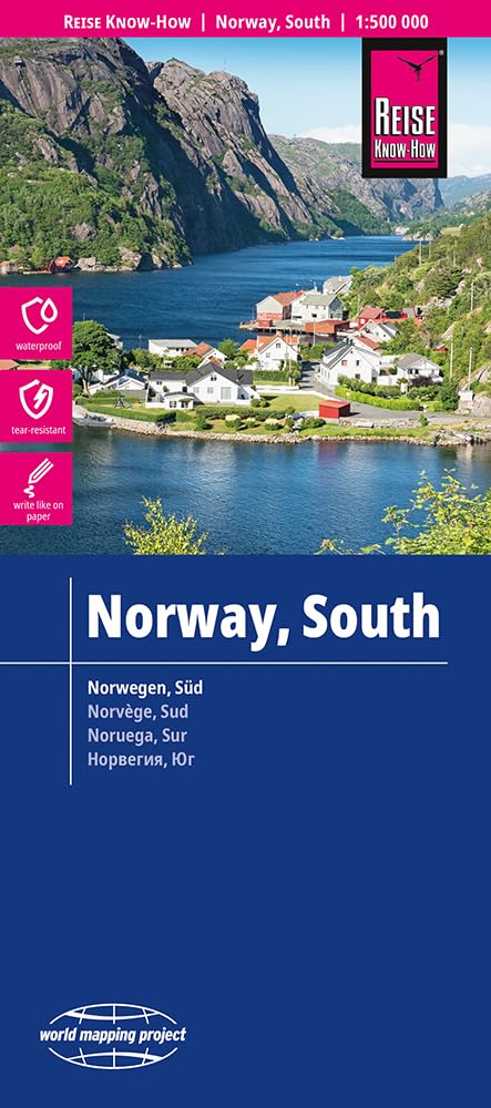 Libro: Norway, South (1:500.000): World Mapping Project