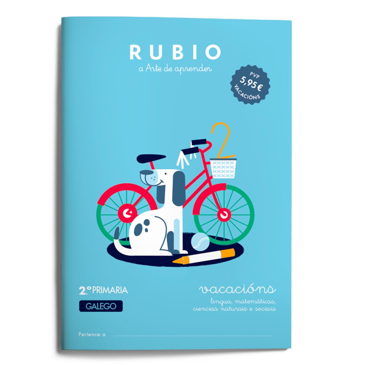 Libro: Vacacións 2º Primaria | Galego | RUBIO: 3 (Vacaciones RUBIO (galego))