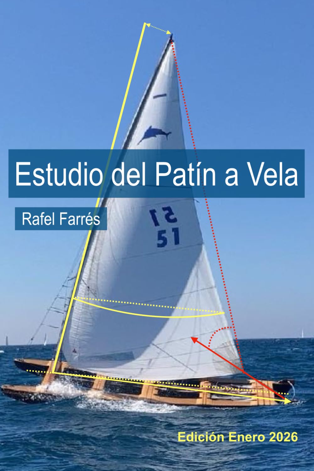 Libro: Estudio del patin a vela: Fundamentos y datos de navegación a vela, con una embarcación muy especial. (Spanish Edition)