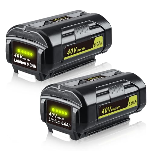 VANTTECH---Paquete-de-2-baterías-de-iones-de-litio-OP4040-de-40-V-y-6,0-Ah-para-Ryobi-(40-V,-OP4040,-OP4050A,-OP4026,-OP40201,-OP40261,-OP4030,-OP40301,-OP4050,-OP40601,-con-indicador-LED)