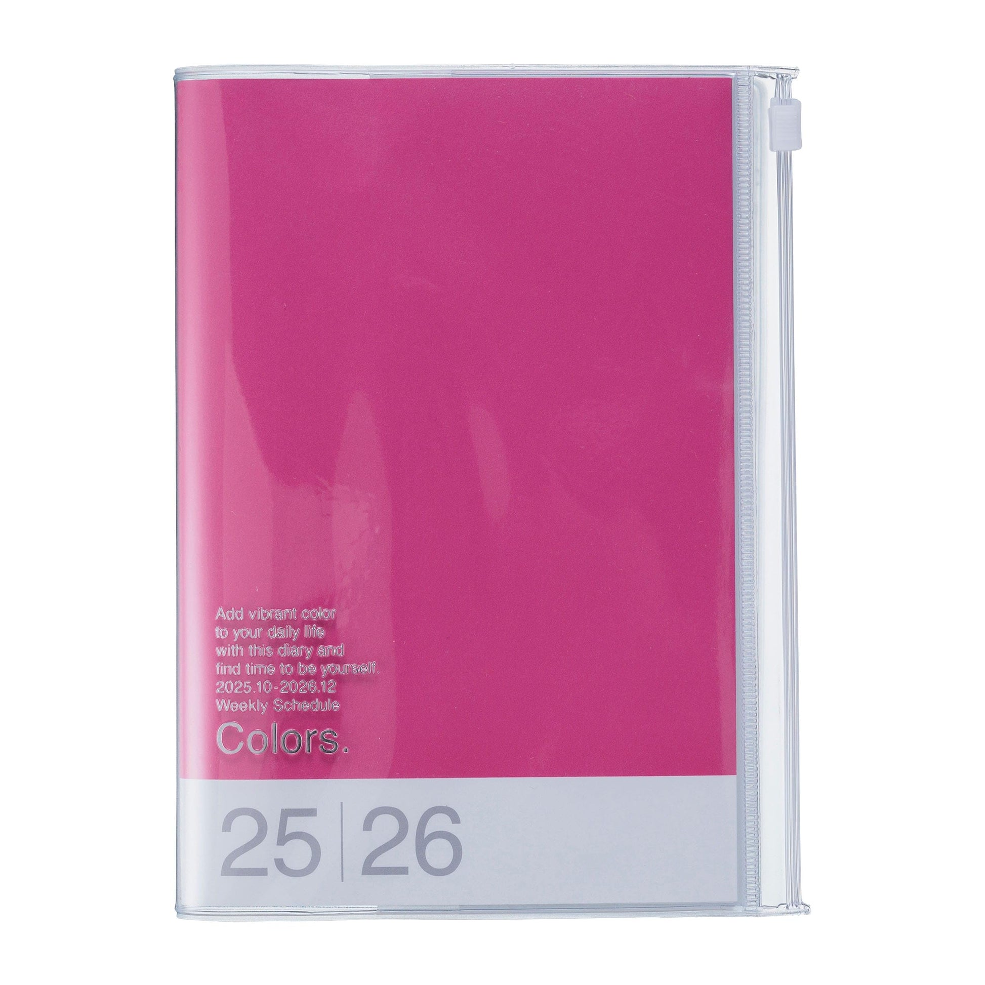 Libro: MARK'S 2025/26 Pocket Calendar, B6 Colours, Pink: From October 2025 to December 2026