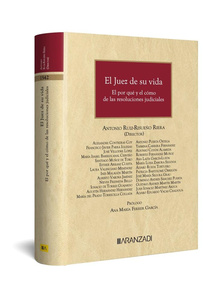 Libro: El Juez de su vida