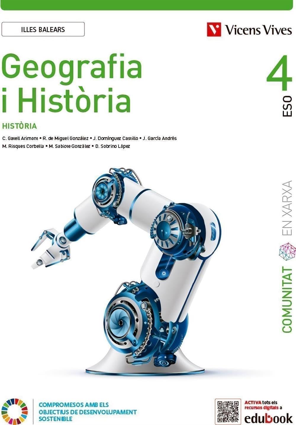 Libro: Geografia i Història 4. Illes Balears (Comunitat en Xarxa)