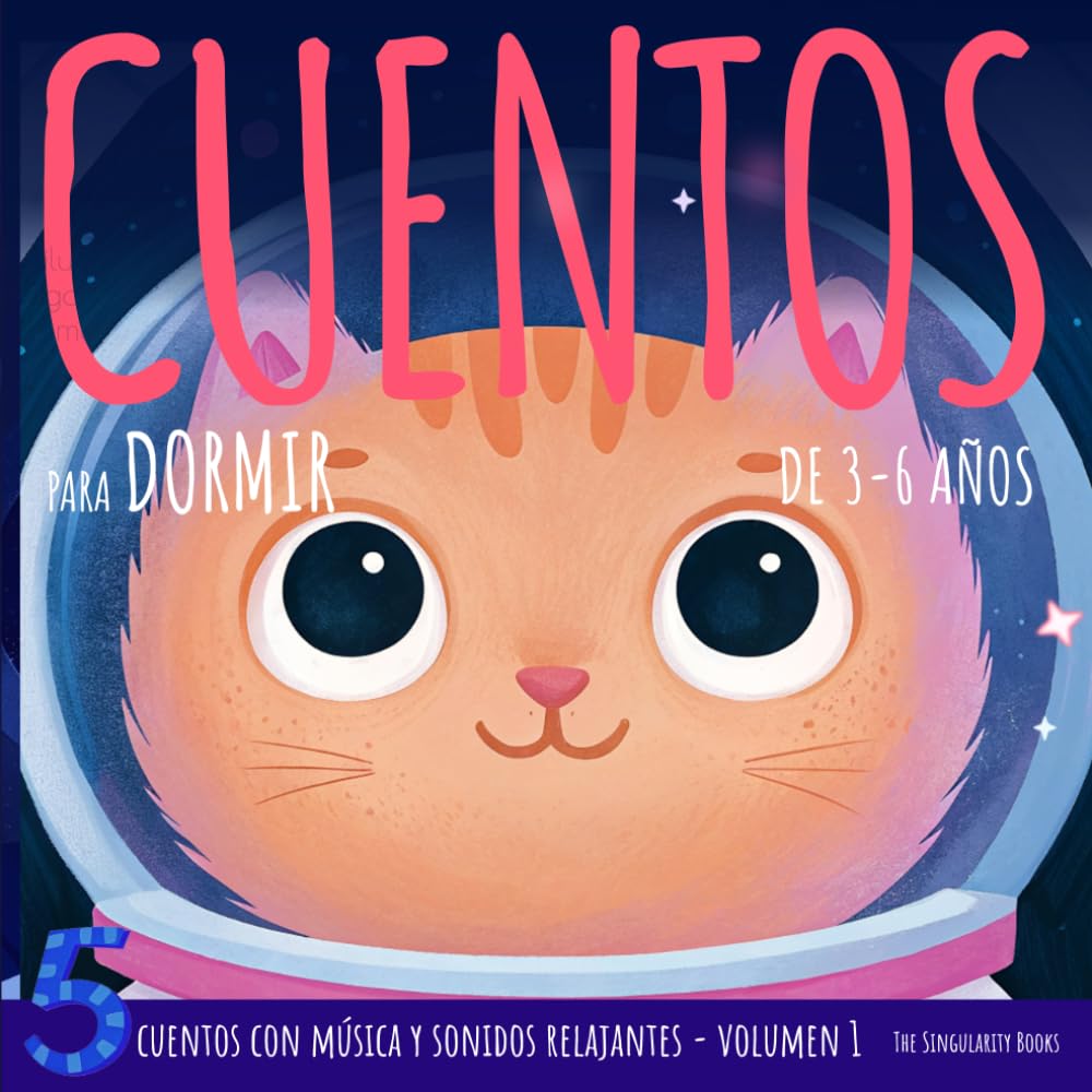 Libro: Cuentos para Dormir con Música y Sonidos Relajantes Volumen 1: 5 historias mágicas para conciliar el sueño, para niños de 3 a 6 años, App con cuentos narrados en varios idiomas (Spanish Edition)