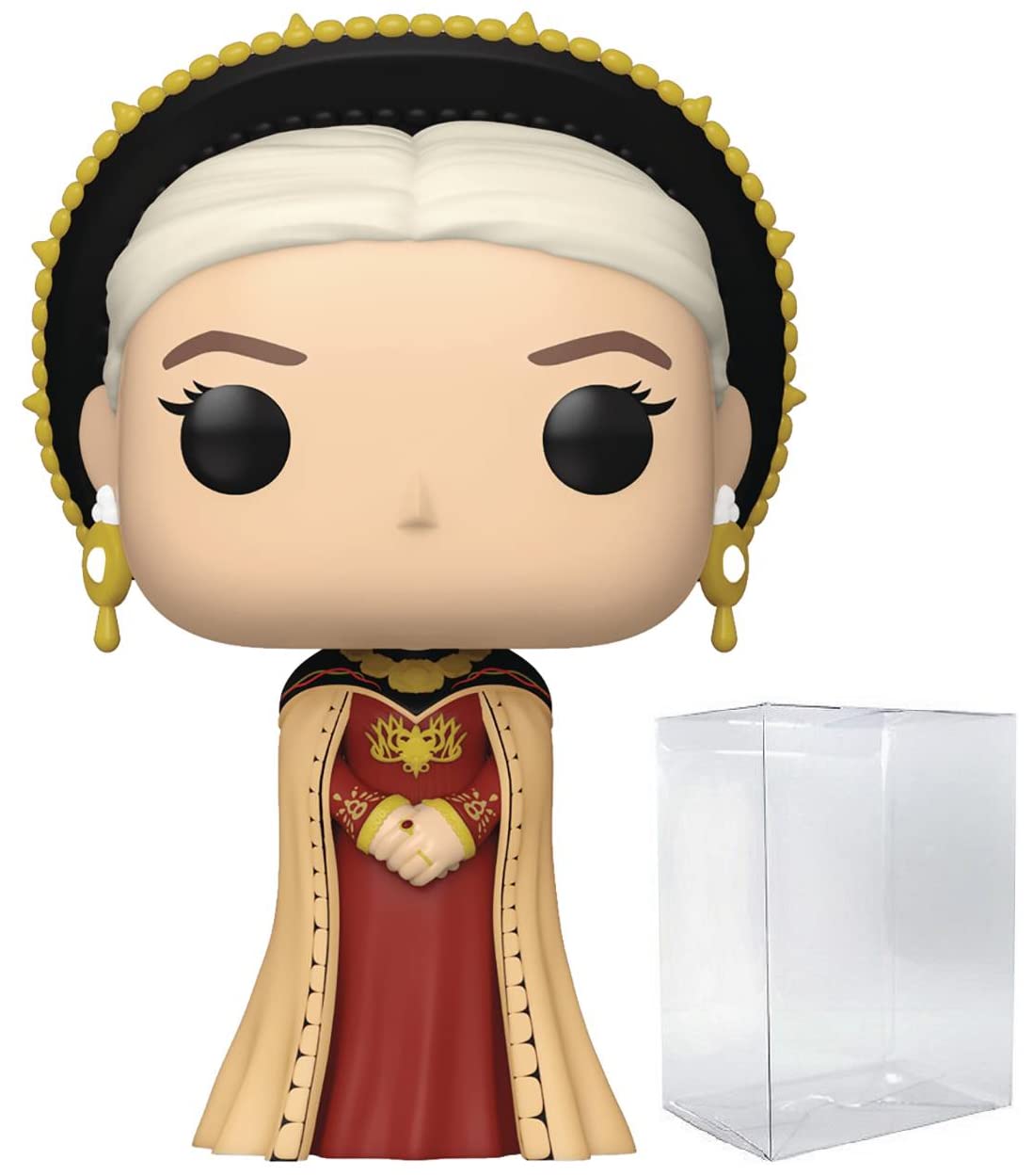 Funko Pop: POP House of Dragon - Rhaenyra Targaryen Funko Figura de Vinilo (Bundled with Compatible Box Protector Case), Multicolored, 3.75 Pulgadas