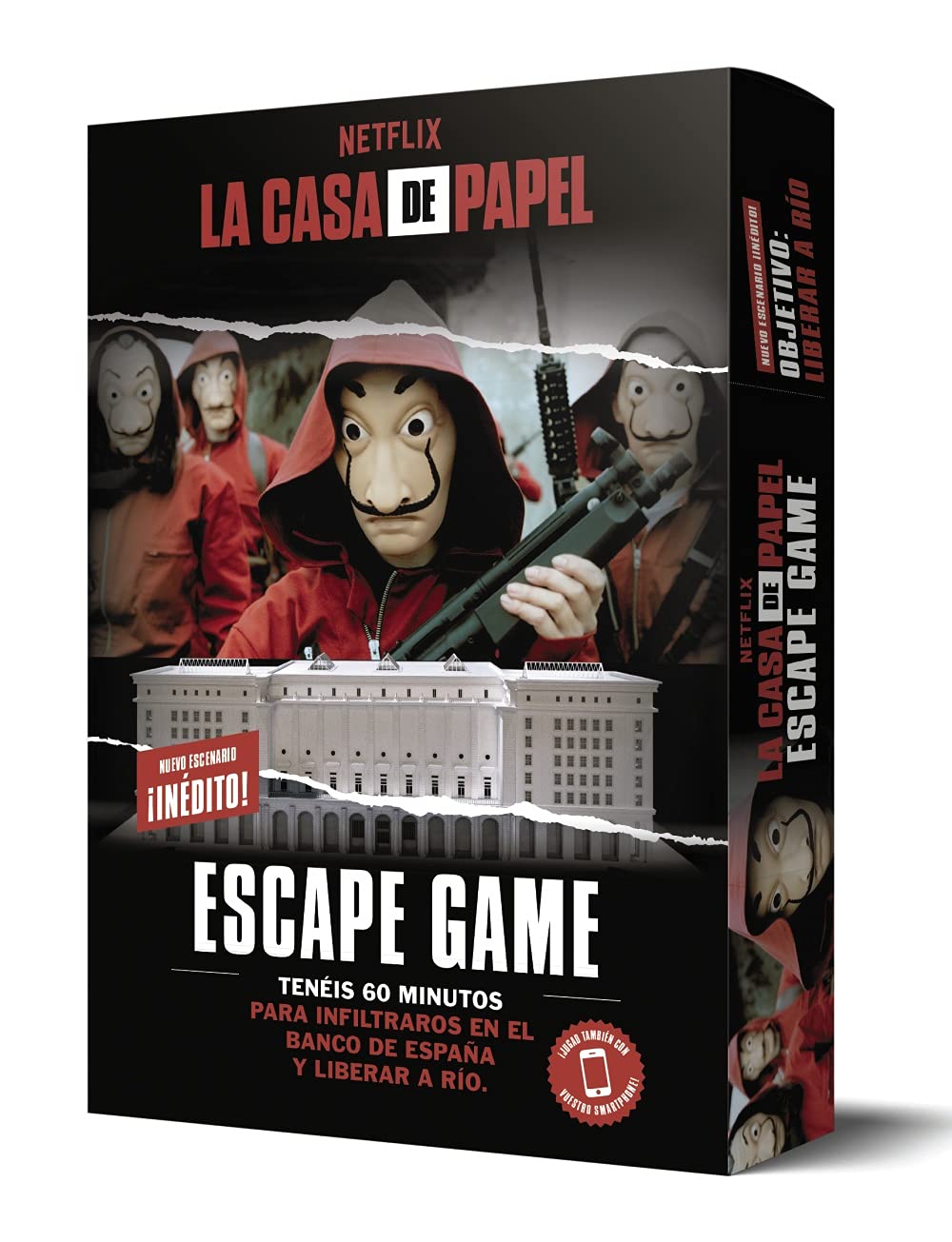 Libro: La Casa de Papel. Escape Game. Objetivo: liberar a Río (LAROUSSE - Libros Ilustrados/ Prácticos - Ocio y naturaleza - Ocio)