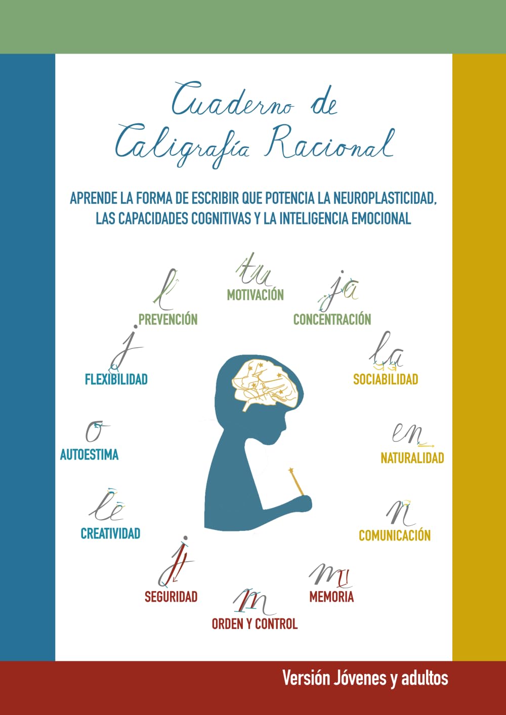 Libro: Cuaderno de Caligrafía Racional (versión para jóvenes y adultos): Aprende la forma de escribir que potencia las capacidades cognitivas y la inteligencia emocional