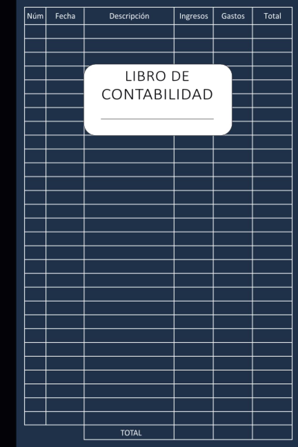 Libro de Contabilidad ingresos y Gastos: Fácil registro de ingresos y gastos, perfecto para pequeños empresarios, clubes, hogares y autónomos - Formato A5 - 110 páginas - (2)