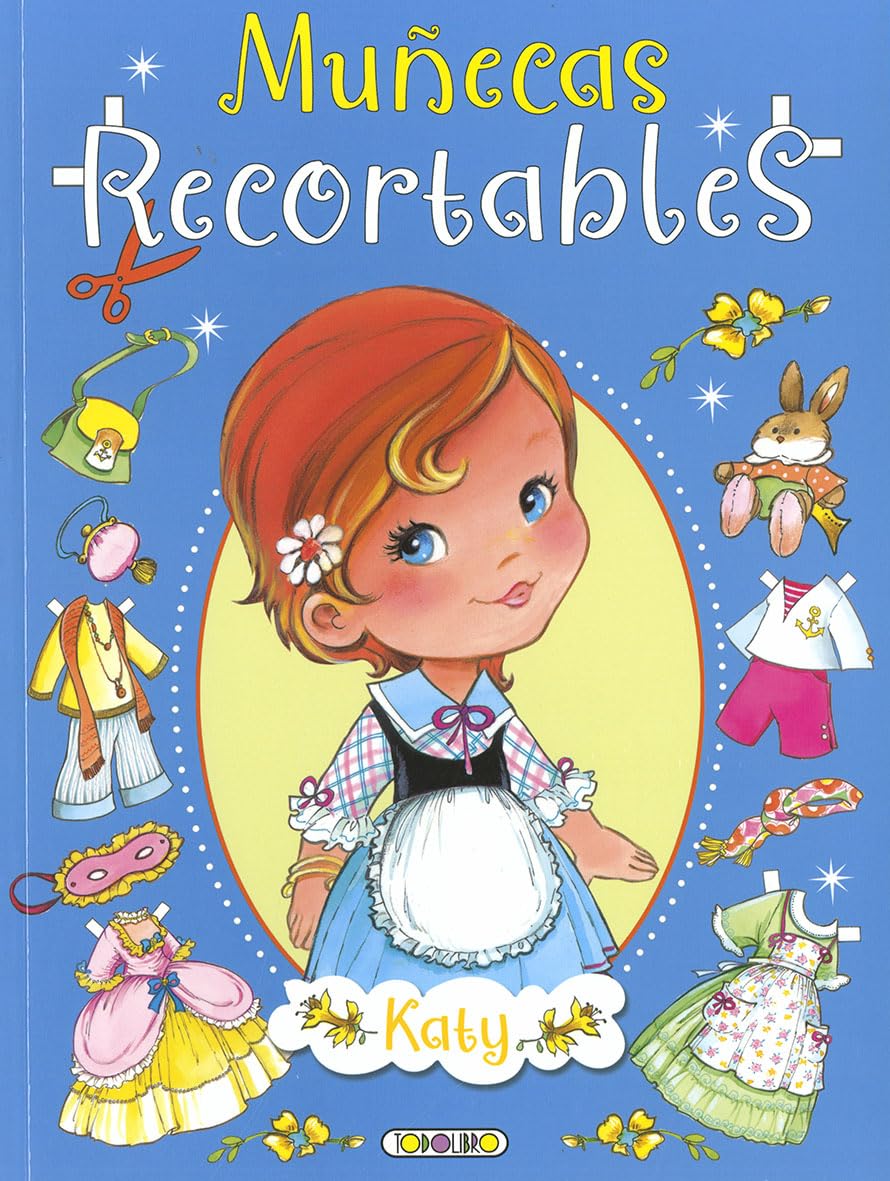 Libro: Muñecas recortables Katy