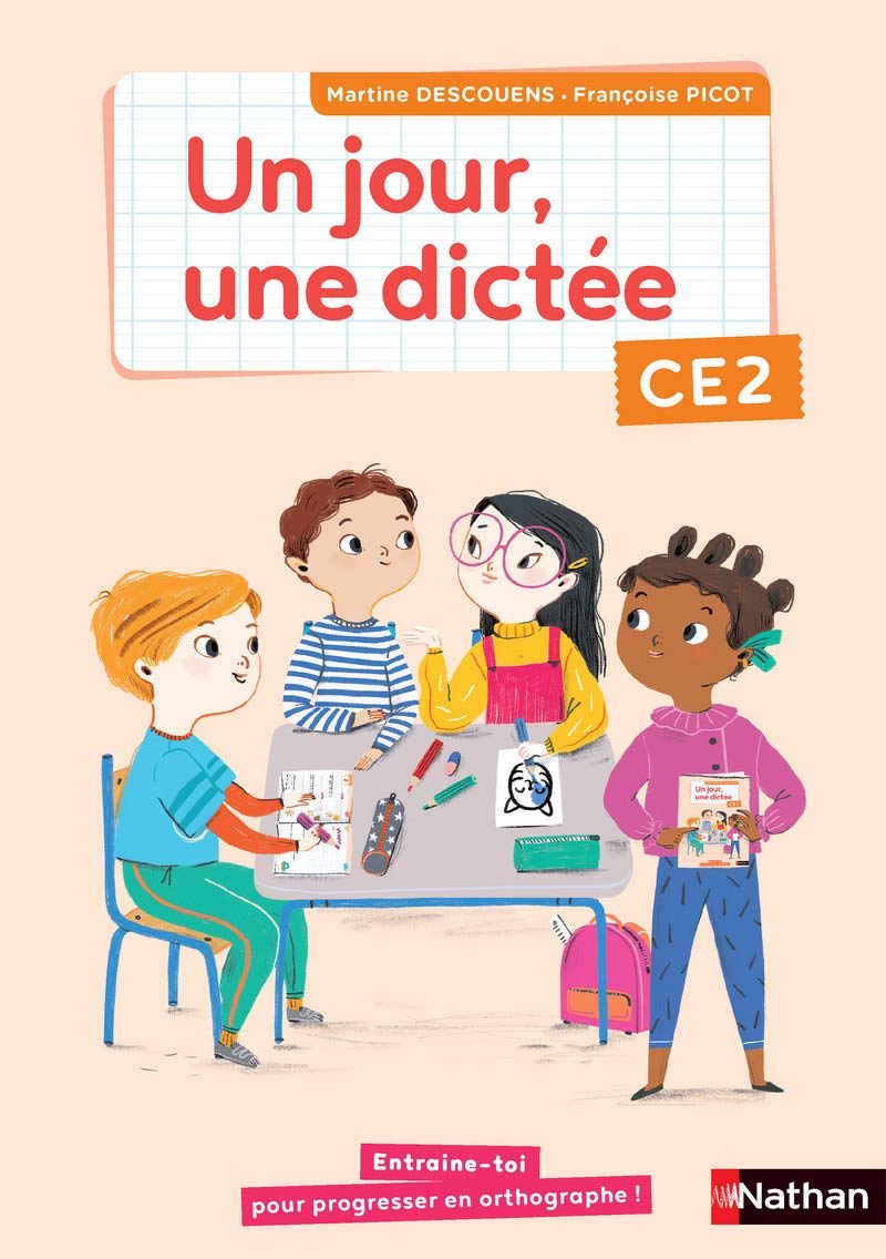 Libro: Un jour, une dictée CE2 - Cahier - 2020