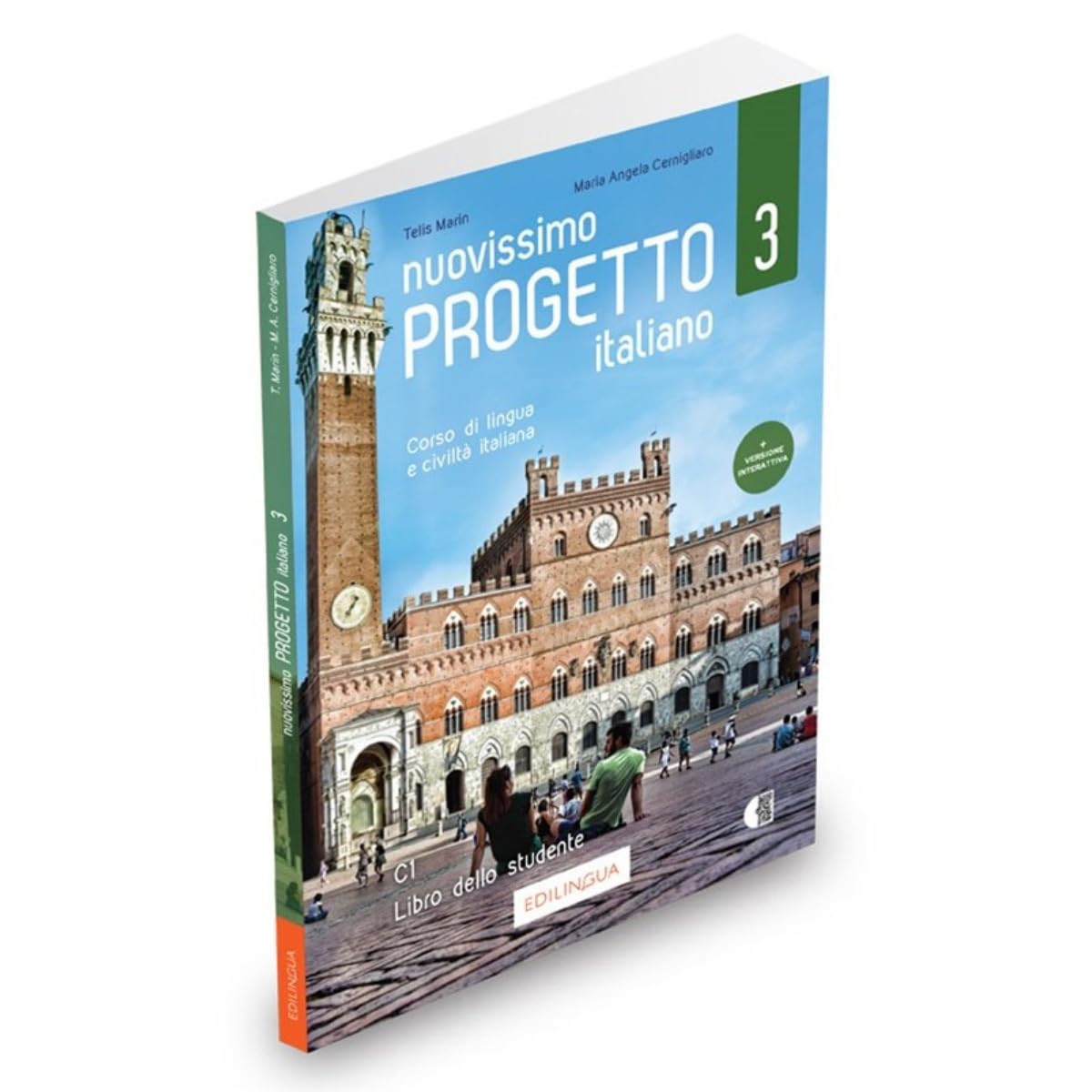 Libro: Nuovissimo progetto italiano 3 (c1) - libro dello studente + dvd video