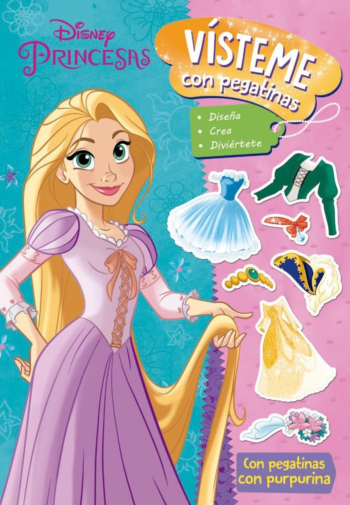 Princesas. Vísteme con pegatinas 2 (Disney. Princesas)