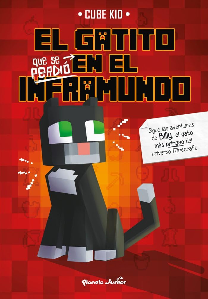 Libro: El gatito que se perdió en el Inframundo: Narrativa 1 (Minecraft)