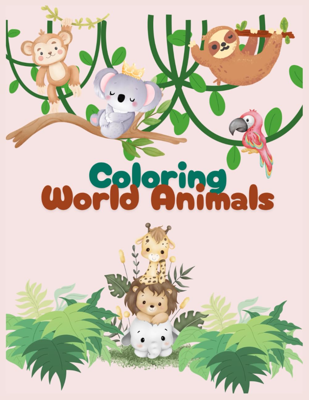 Libro: Coloring World Animals (Coloring books)