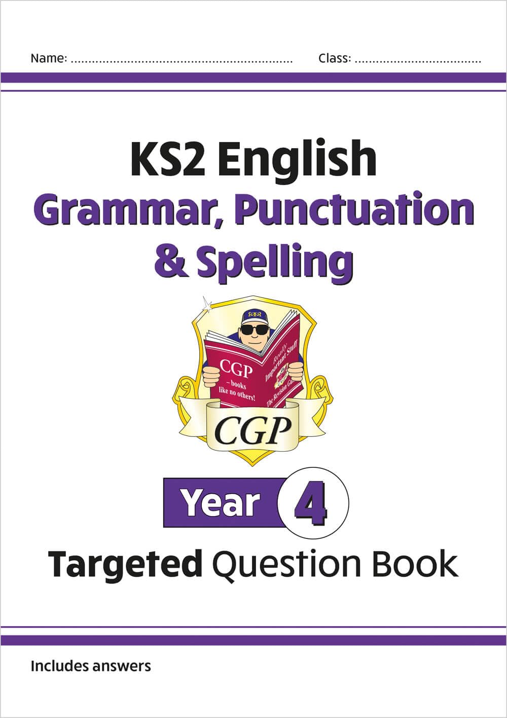 Libro: KS2 English Year 4 Grammar, Punctuation & Spelling Targeted Question Book (with Answers) (CGP Year 4 English)