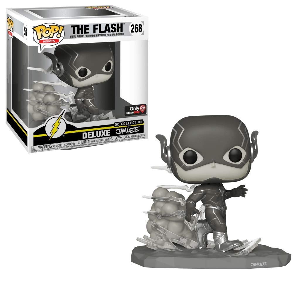 Funko Pop! DC Jim Lee The Flash Black and White Exclusivo Figura de Vinilo