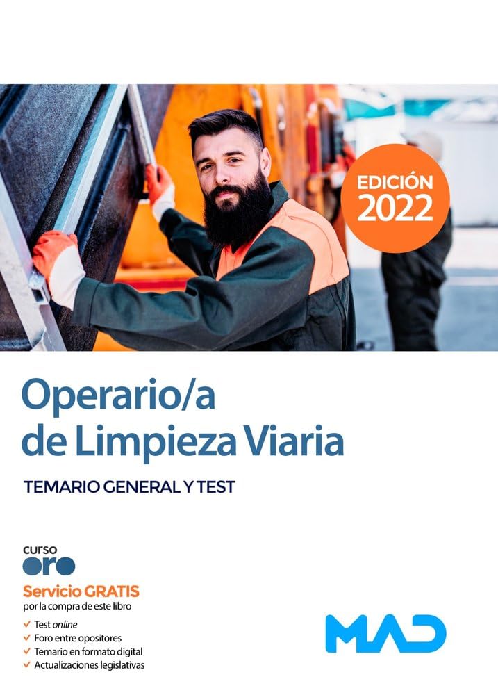 Libro: Operario/a de Limpieza Viaria. Temario General y Test