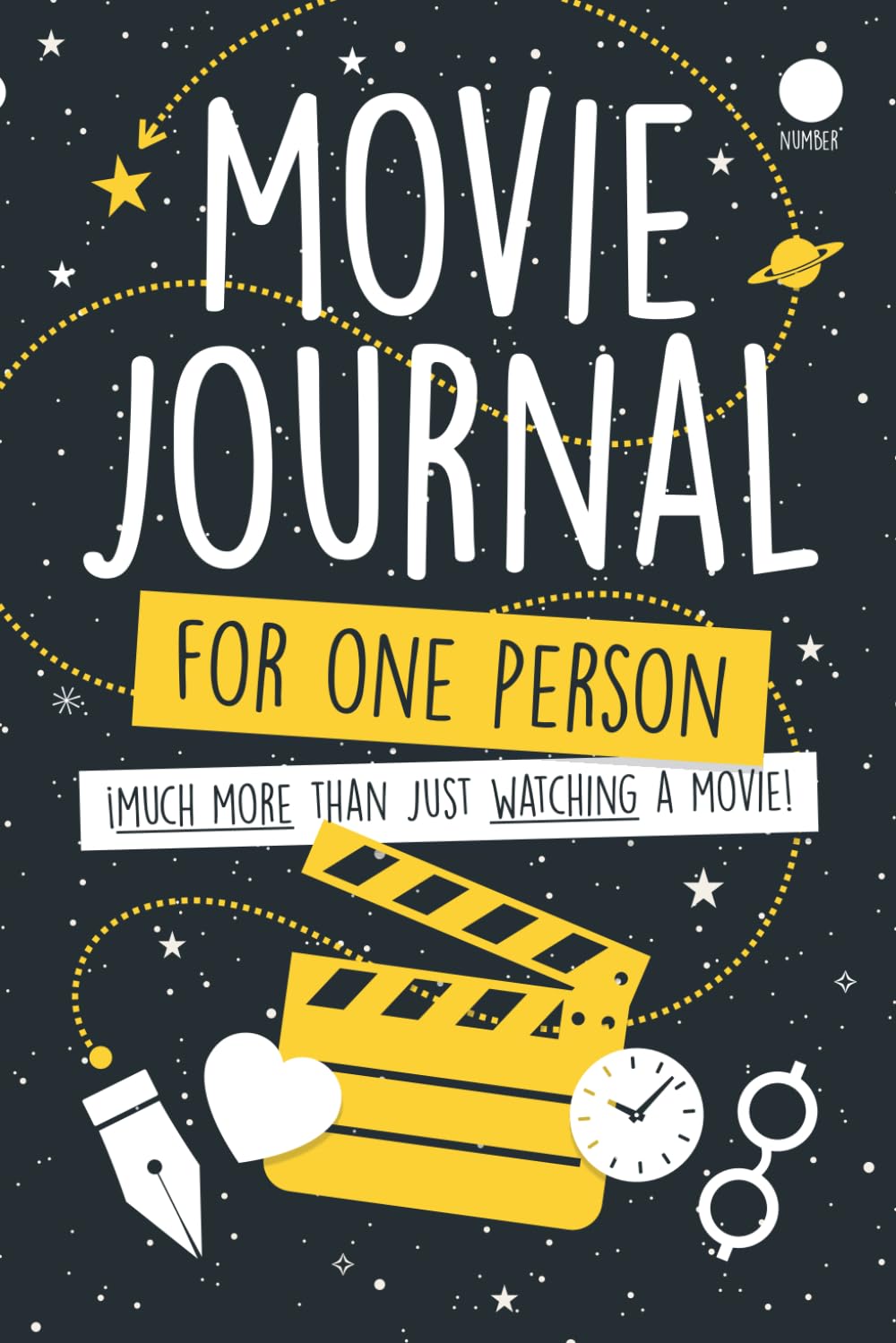 Libro: Movie Journal - For One: Much more than just watching a movie!