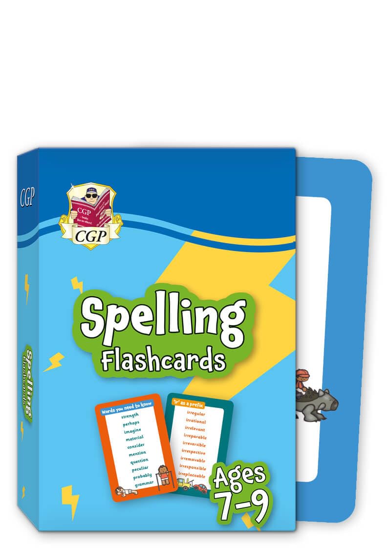 Libro: Spelling Flashcards for Ages 7-9 (CGP KS2 Activity Books and Cards)