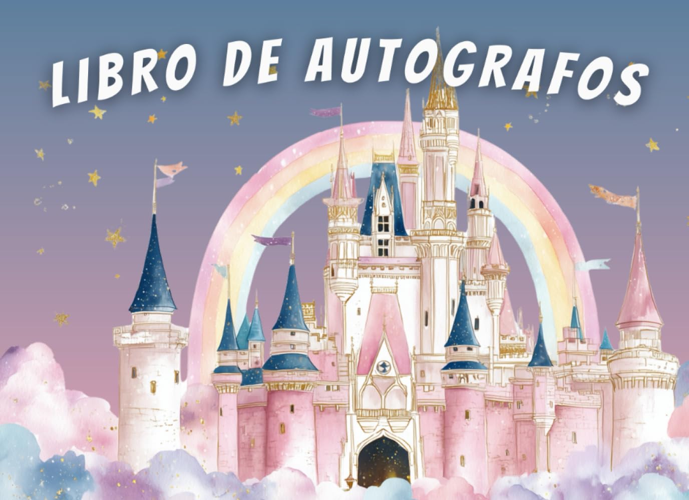 Libro de Autógrafos para Niñas: Recuerdo Mágico para Firmas, Fotos y Momentos Familiares en Parques Temáticos. Papel Color Crema