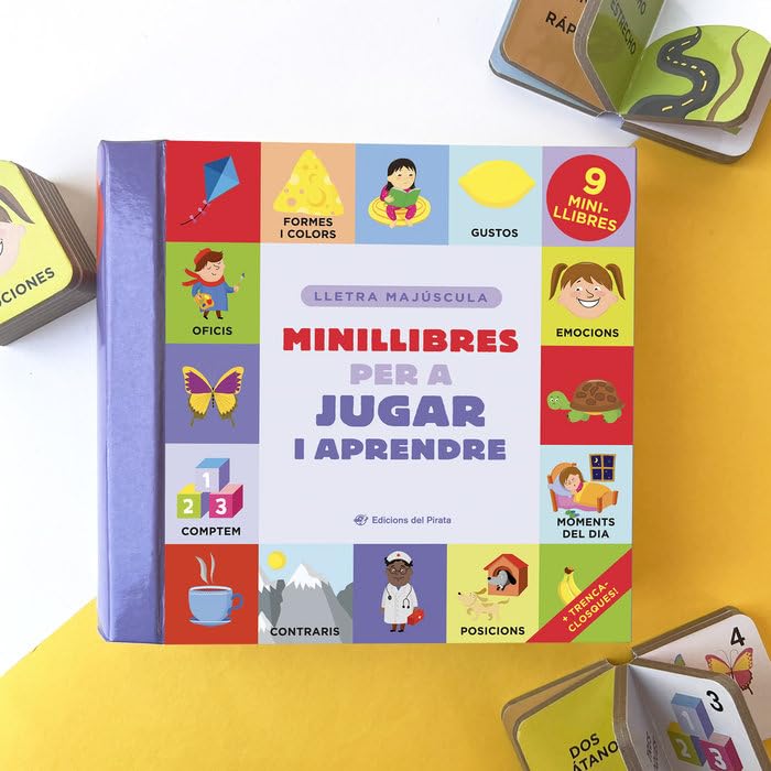 Libro: Minillibres per a jugar i aprendre: Els primers conceptes. Amb un trencaclosques!