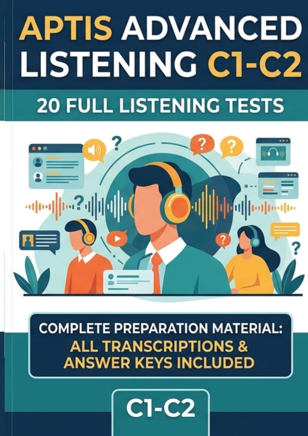 Libro: APTIS ADVANCED LISTENING C1-C2