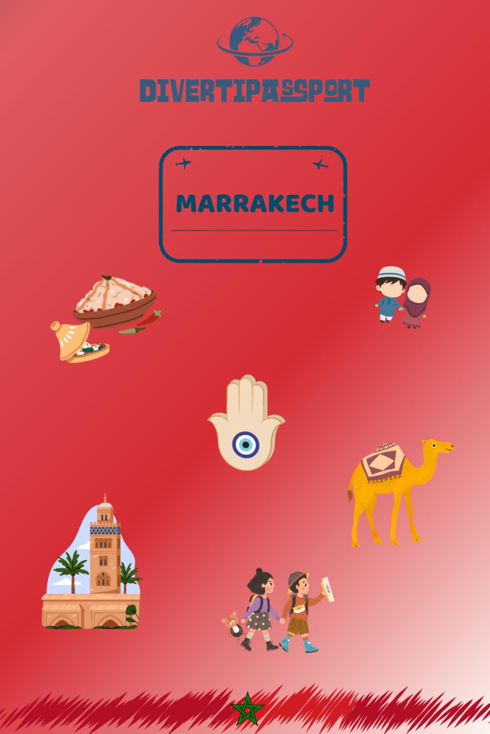 Libro: Divertipassport Marrakech: Pasaporte infantil de actividades para viajar en familia (Spanish Edition)