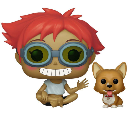 Funko Pop & Buddy Animation: Cowboy Bebop - Edward & EIN Collectible Figura, Multicolor