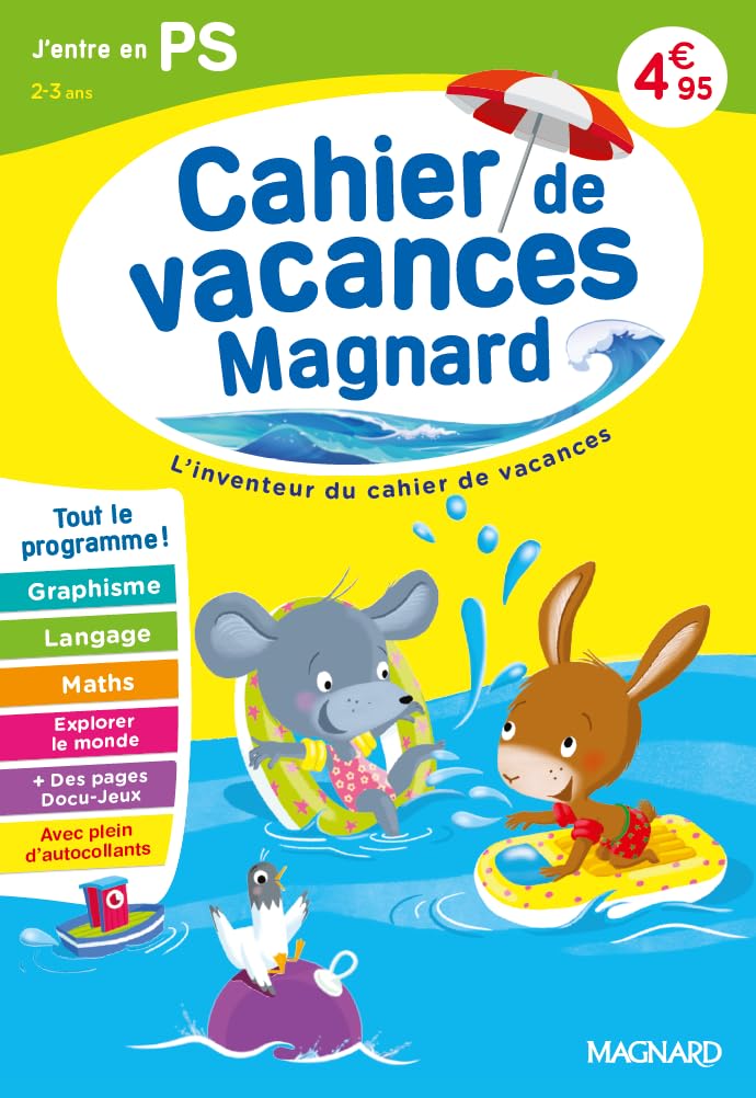 Libro: Cahier de vacances 2026, J'entre en petite section 2-3 ans: Magnard, l’inventeur du cahier de vacances