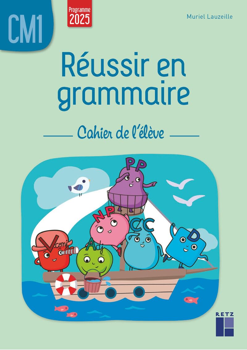 Libro: Réussir en grammaire CM1 - cahier de l'élève - programmes 2026