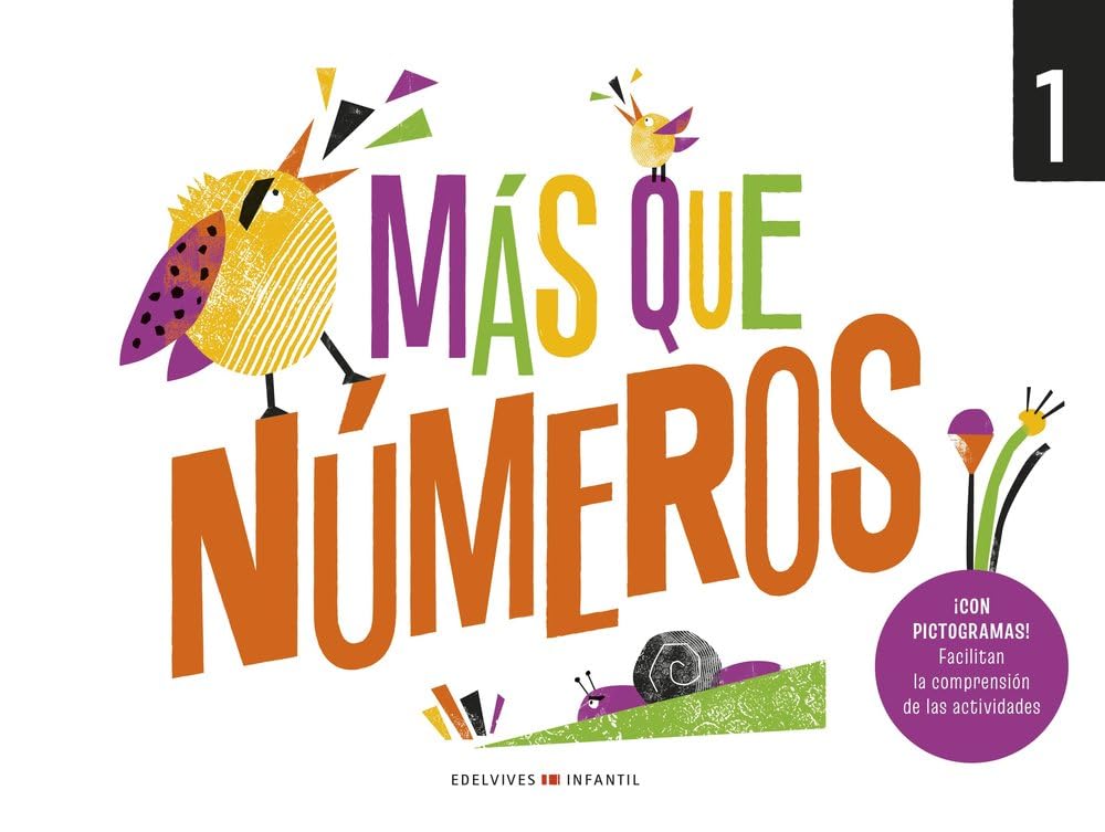 Libro: Más que números 1 (INFANTIL)