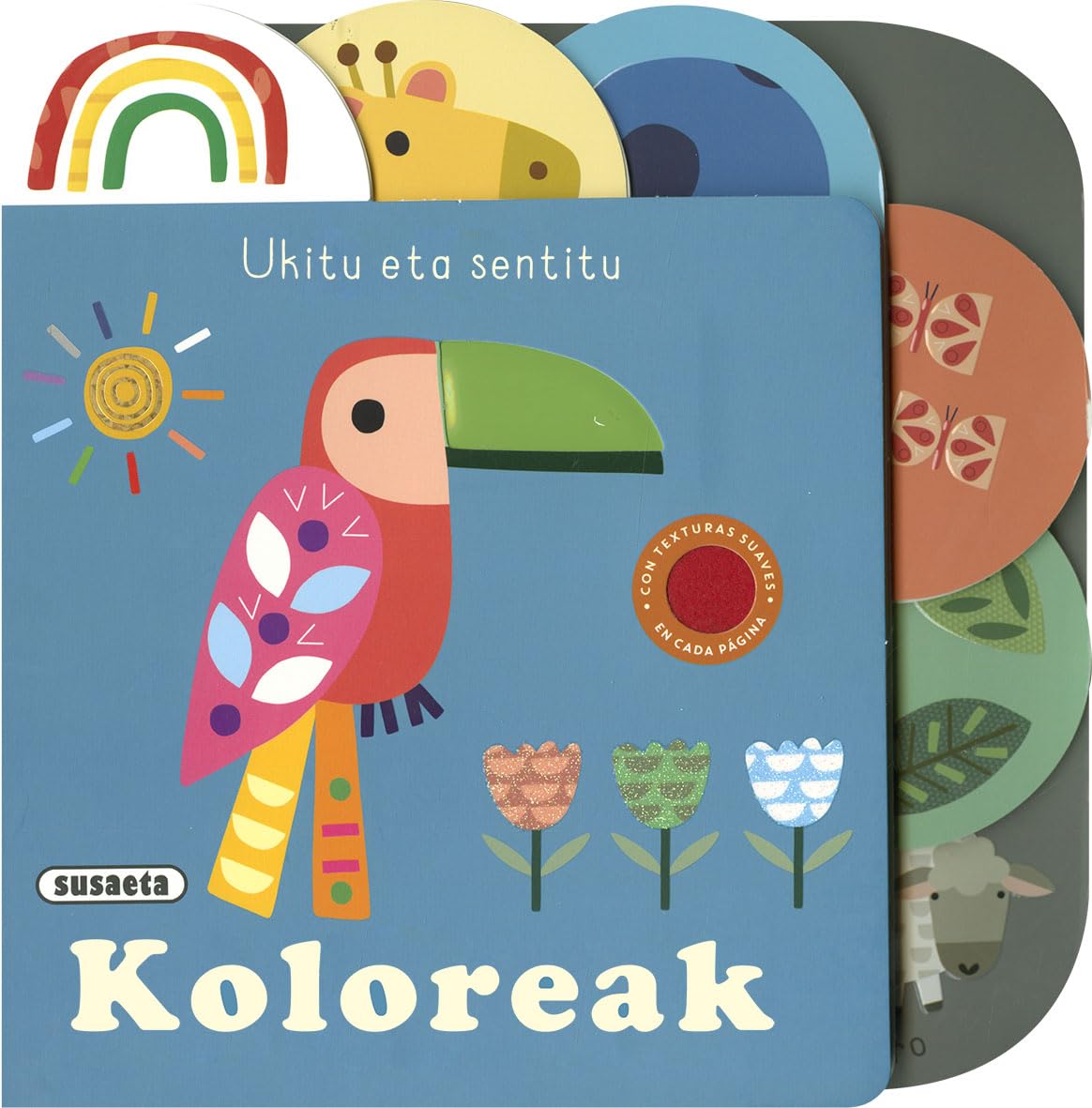Libro: Susaeta - Koloreak (Sentitu testurak)