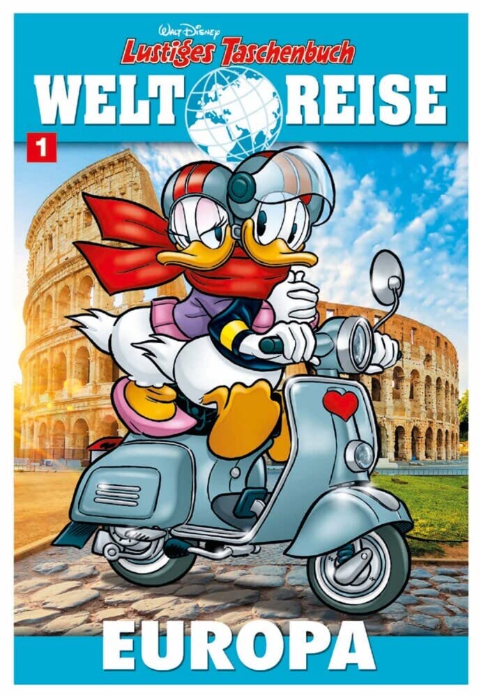 Libro: Lustiges Taschenbuch Weltreise 01: Europa