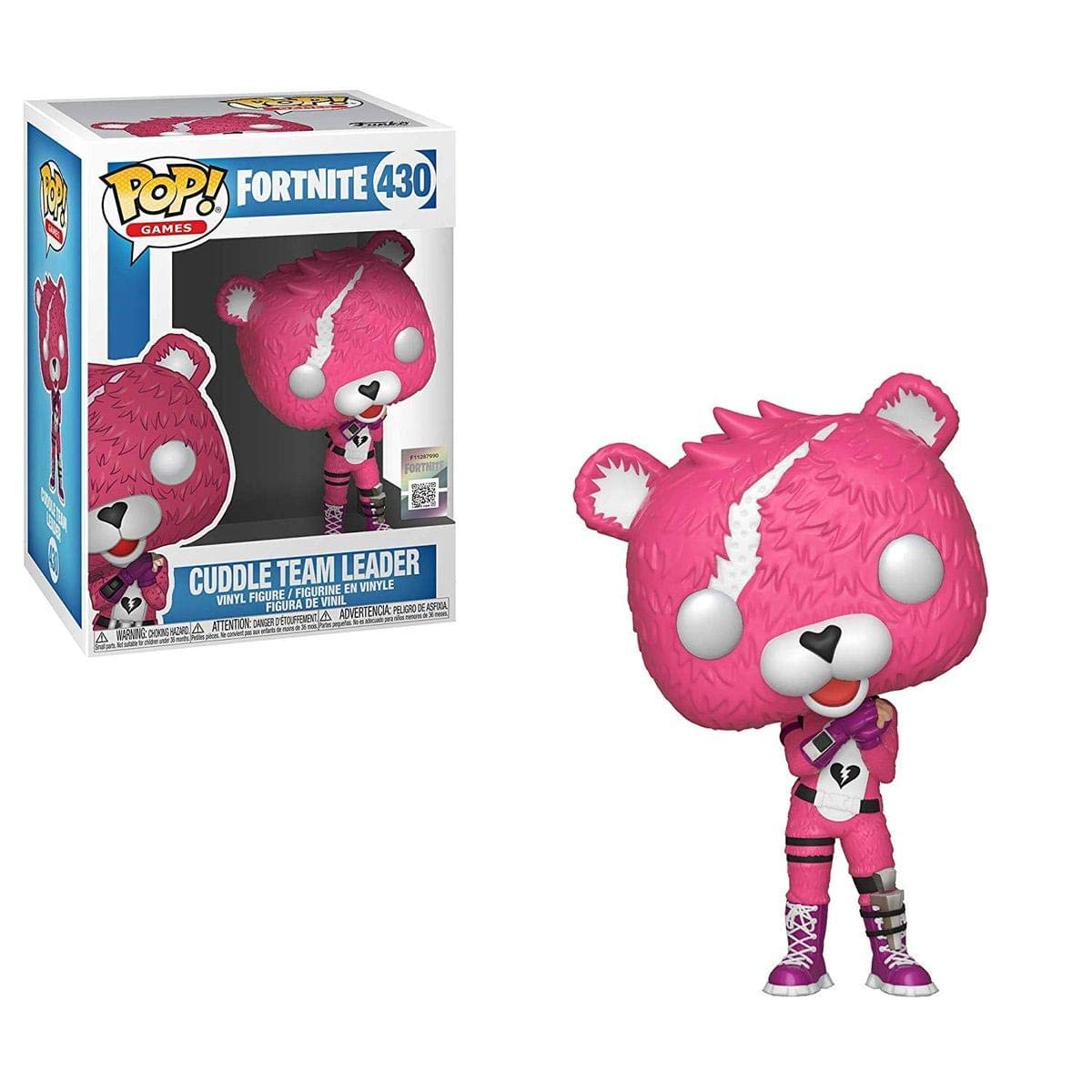 Funko Pop! Videojuegos: Fortnite - Cuddle Team Leader Figura de Vinilo