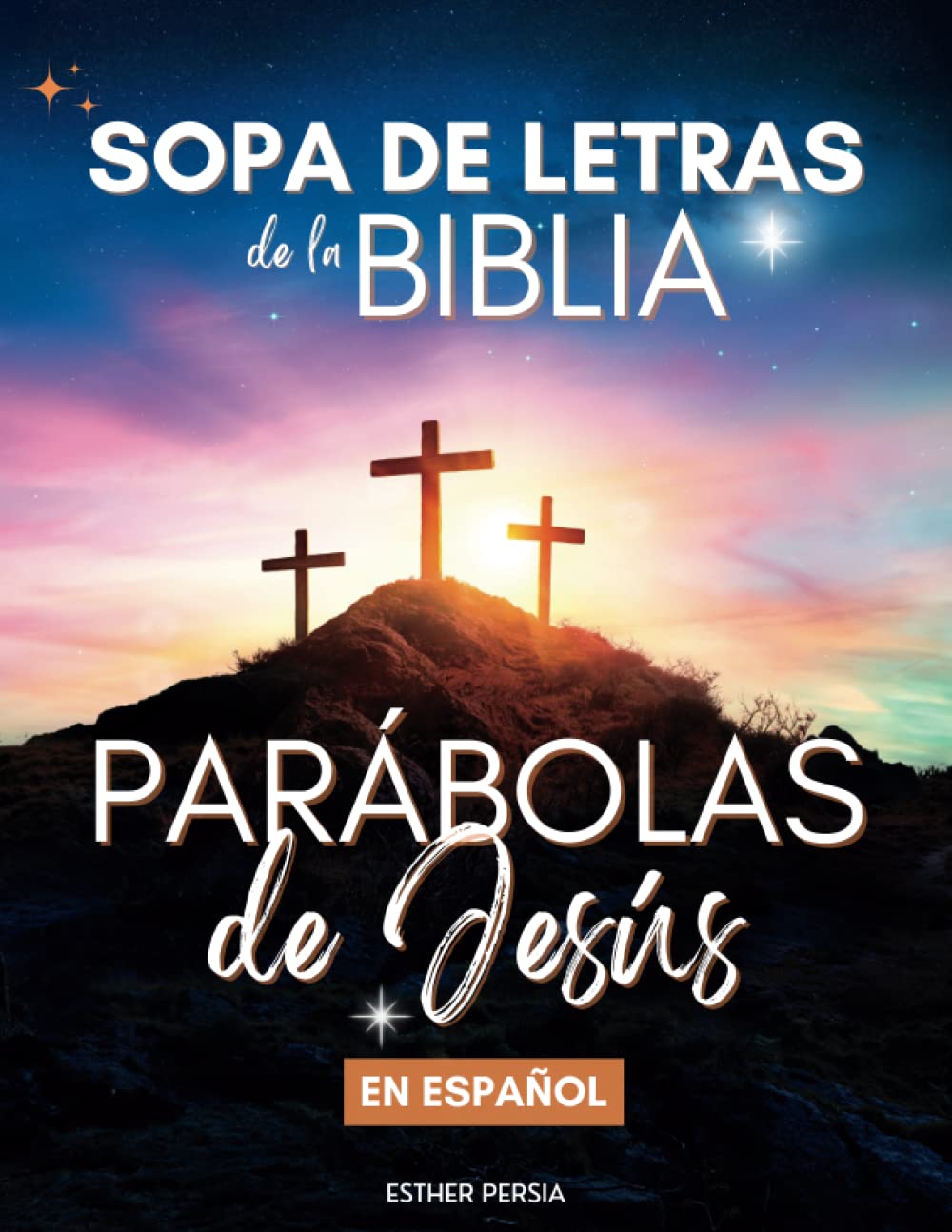 Libro: Sopa de Letras de la Biblia en Español: Parábolas de Jesús, Letra Grande, para Mujeres, Hombres y Niños | Versículos Versión NTV