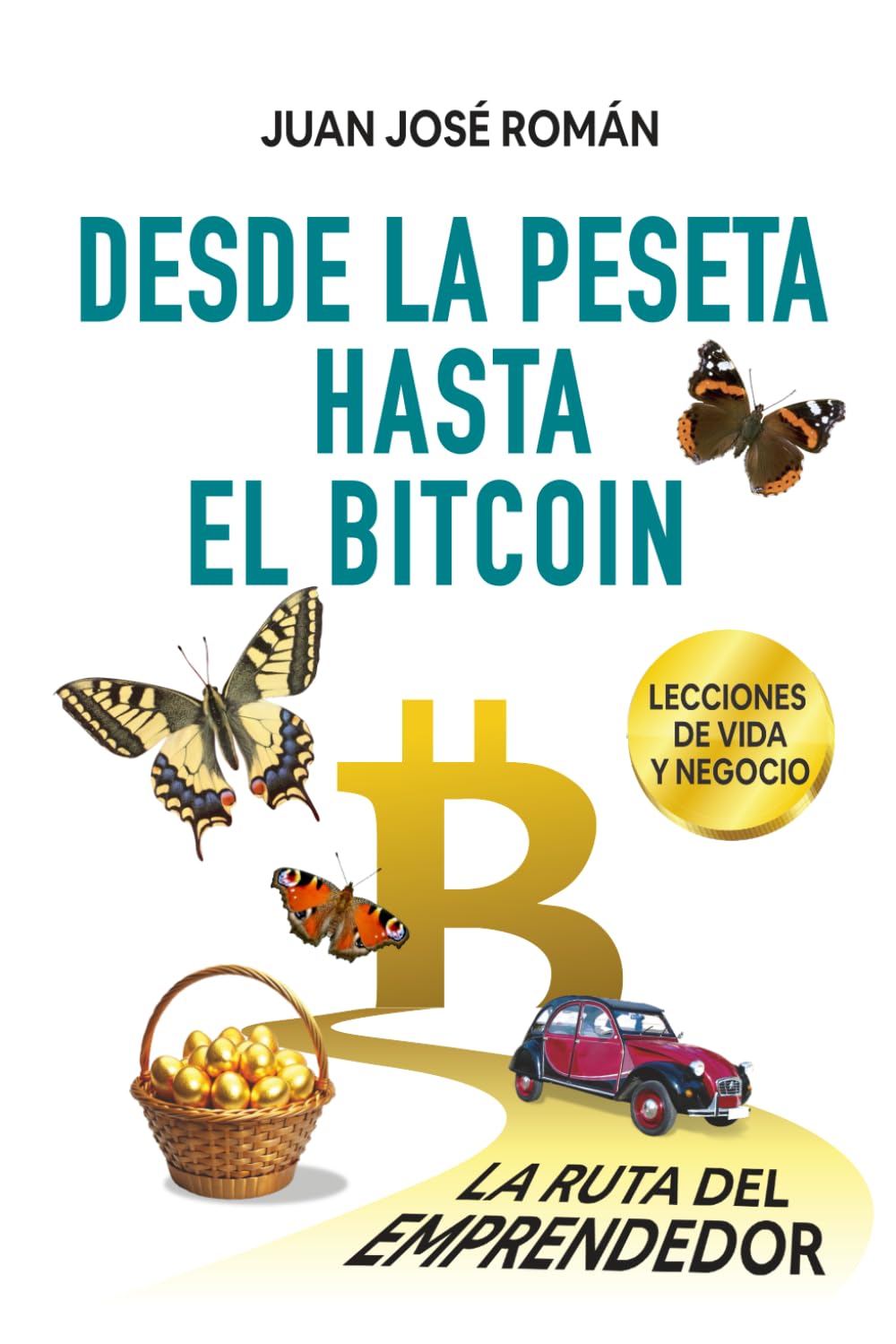 Libro: Desde la peseta hasta el Bitcoin: La ruta del emprendedor. Lecciones de vida y negocio desde los 15 hasta los 51 años.